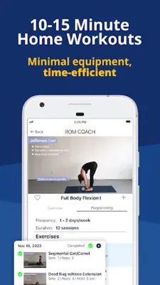 ROM Coach (Mobility Workouts) android App screenshot 4